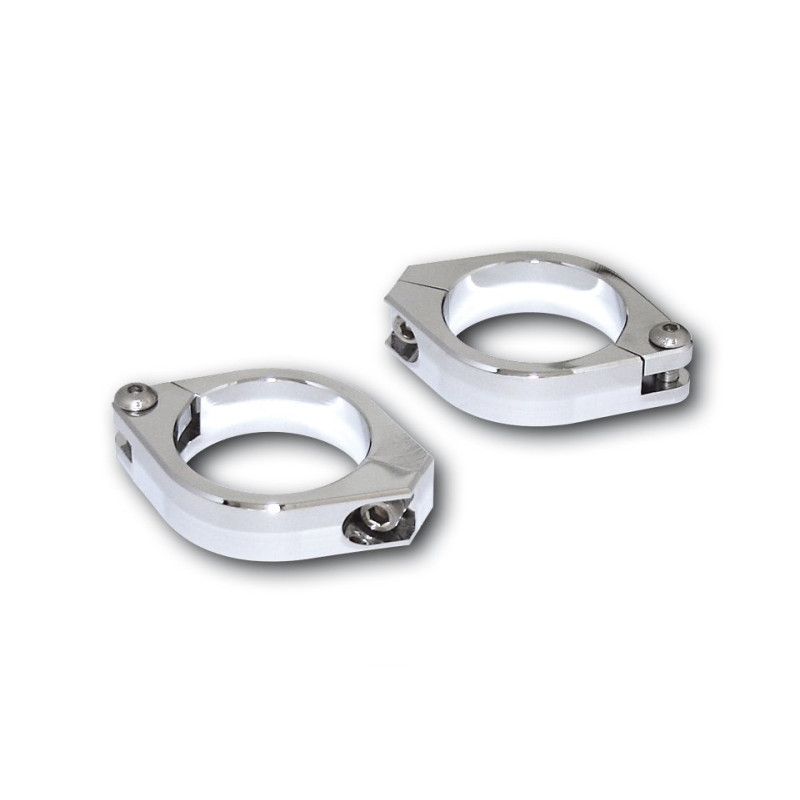 Highsider Clamps Fork Chrome ø35mm-ø43mm