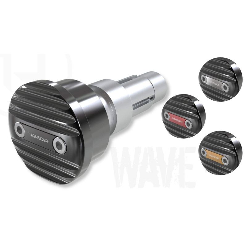 Highsider Bar End Weights Wave