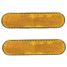 Bike-It Reflectors Ovaal 94mm Zelfklevend