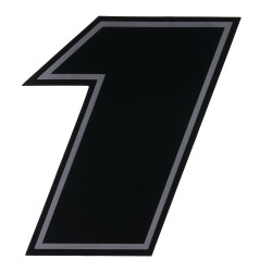 Bike-It Nummer Race Deluxe 4" (10 stuks)