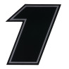 Bike-It Nummer Race Deluxe 4" (10 stuks)