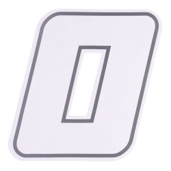 Bike-It Nummer Race Deluxe 4" (10 stuks)