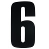 Bike-It Nummer Race Deluxe 6" (10 stuks)
