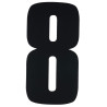 Bike-It Nummer Race Deluxe 8" (10 stuks)