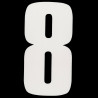 Bike-It Nummer Race Deluxe 8" (10 stuks)