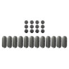 Bike-It Stickers Spots & Stripes Protectie (24-delig)