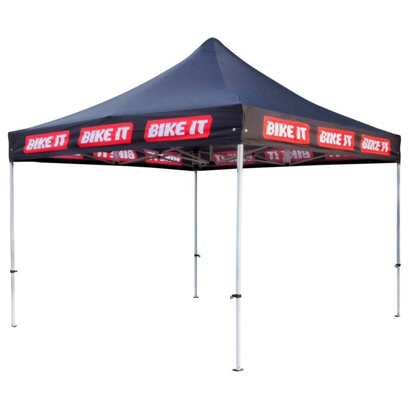 Bike-It Partytent Easy-Up 300x300cm | Zwart
