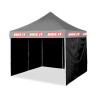 Bike-It Zijwanden Partytent (4 stuks) | Zwart
