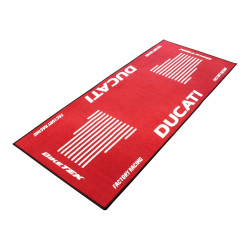 Biketek Garagemat Ducati 190x80cm Series 3 | Rood
