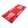 Biketek Garagemat Ducati 190x80cm Series 3 | Rood