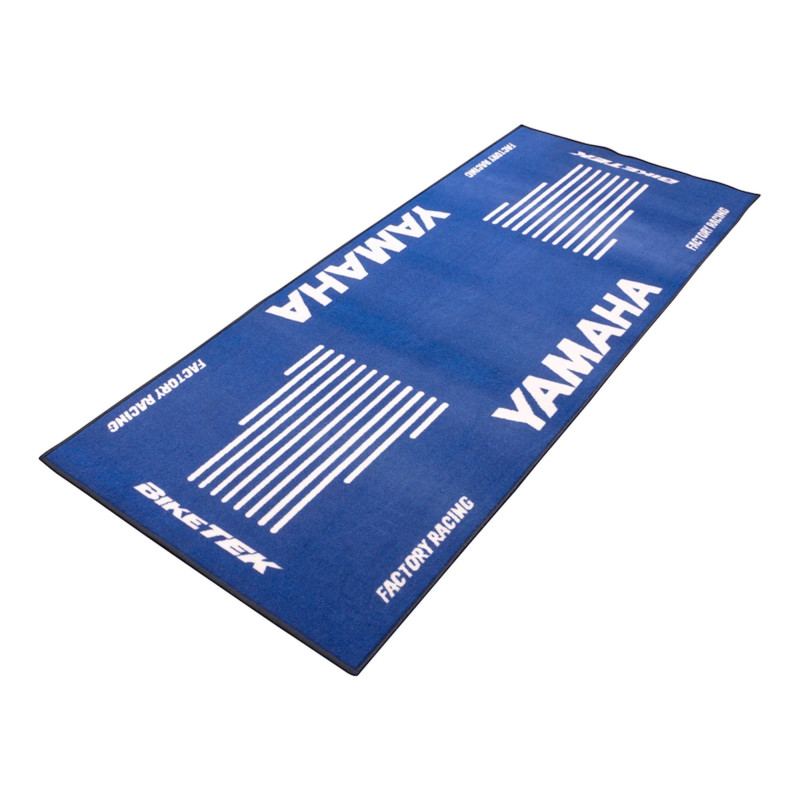 Biketek Garagemat Yamaha 190x80cm Series 3 | Blauw | Yamaha