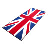 Biketek Garagemat UK Flag 190x80cm Series 3 | Rood/Blauw/Wit