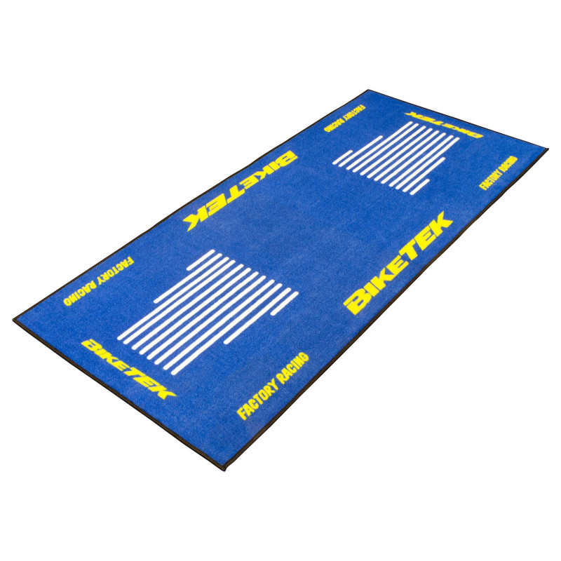 Biketek Garagemat Blauw 190x80cm Series 3 | Blauw