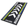 Biketek Garagemat Suzuki 190x80cm Series 4 | Zwart/Geel/Blauw/Wit | Suzuki
