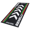 Biketek Garagemat Benelli 190x80cm Series 4 | Zwart/Rood/Groen/Wit