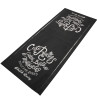 Biketek Garagemat Cafe Racer 190x80cm Series 7 | Zwart/Wit