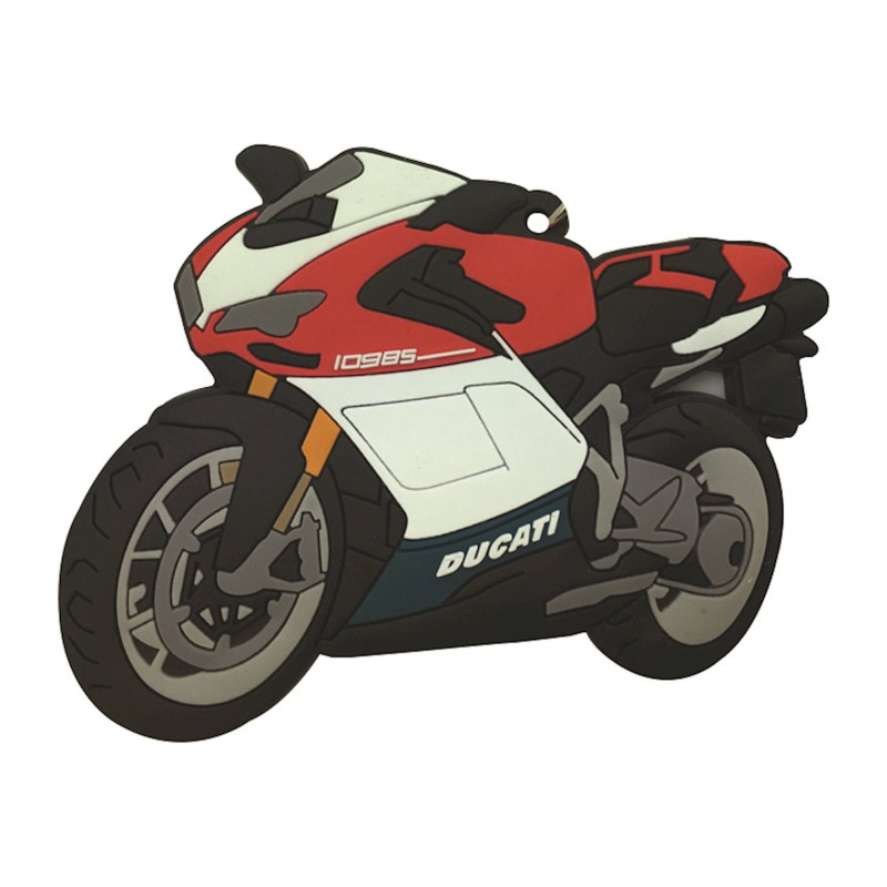 Bike-It Sleutelhanger Ducati 1098 | Rubber