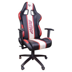 MotoGP Bureaustoel Team | Zwart/Grijs/Rood