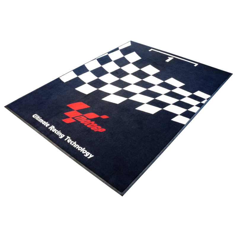 MotoGP Garagemat Pit 180x103cm | Zwart
