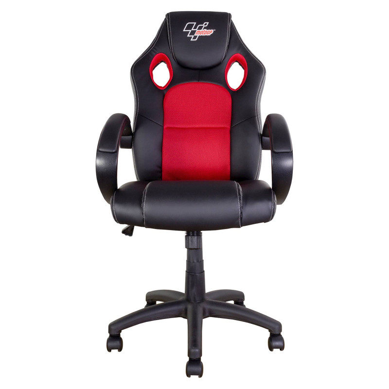 MotoGP Paddock Stoel | Zwart/Rood