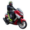 MotoGP Beenhoes Scooter | Zwart/Fluorgeel/Geel
