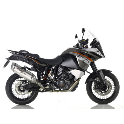 BOS Exhaust Desert Fox | Silver | KTM 1050 Adventure/1190 Adventure/1290 Super Adventure