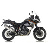 BOS Uitlaat Desert Fox | Zilver | KTM 1050/1190 Adventure & 1290 Super Adventure