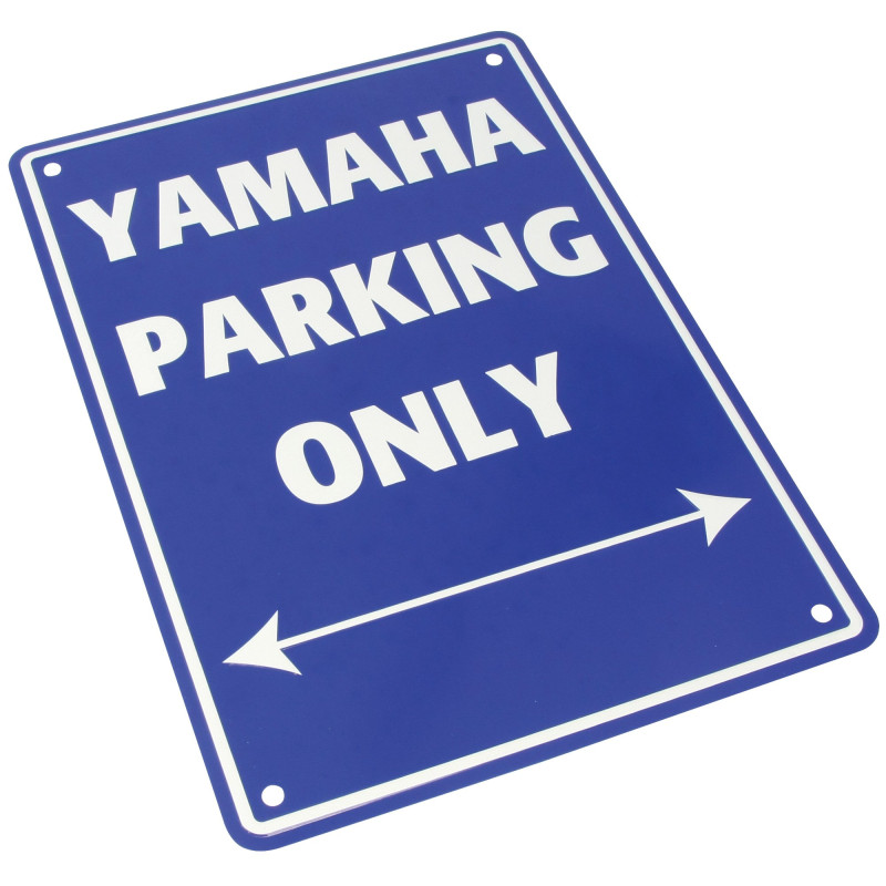 Bike-It Parking Sign Yamaha | Blauw