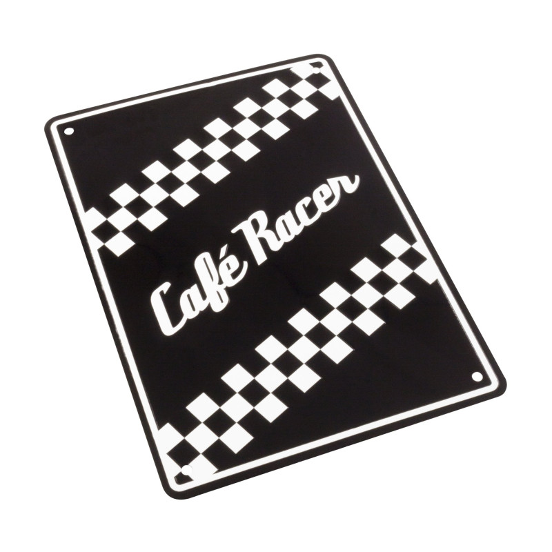 Bike-It Parking SIgn Café Racer | Zwart