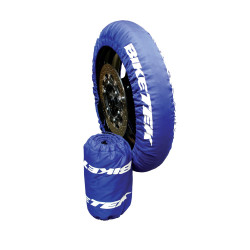 Biketek Motorbanden Warmers (200 achterzijde) | Blauw