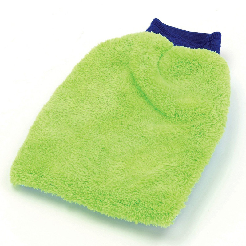 Bike-It Microvezel Poets doek (handschoen 2-1) | Geel