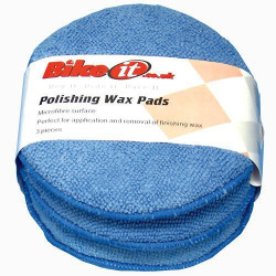 Bike-It Poets Pads Sponzen 3 stuks | Blauw