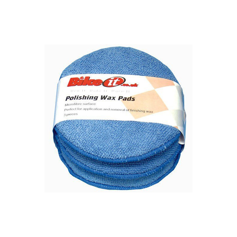 Bike-It Poets Pads Sponzen 3 stuks | Blauw