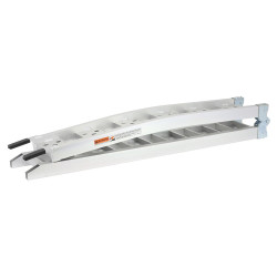 Biketek Oprijplaat Aluminium Bi-Fold 280mm/340kg | Zilver