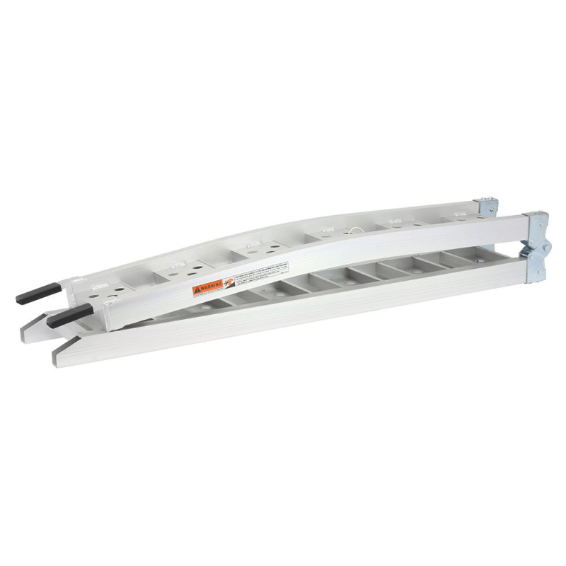 Biketek Oprijplaat Aluminium Bi-Fold 280mm/340kg | Zilver