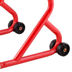 Biketek Paddockstand Series 3 Achterzijde | Rood
