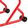 Biketek Paddockstand Series 3 Achterzijde | Rood