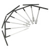 Bike-It T-Sleutels met rubber handvat 8 stuks