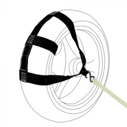 Bike-It Wielbrace transport | Zwart