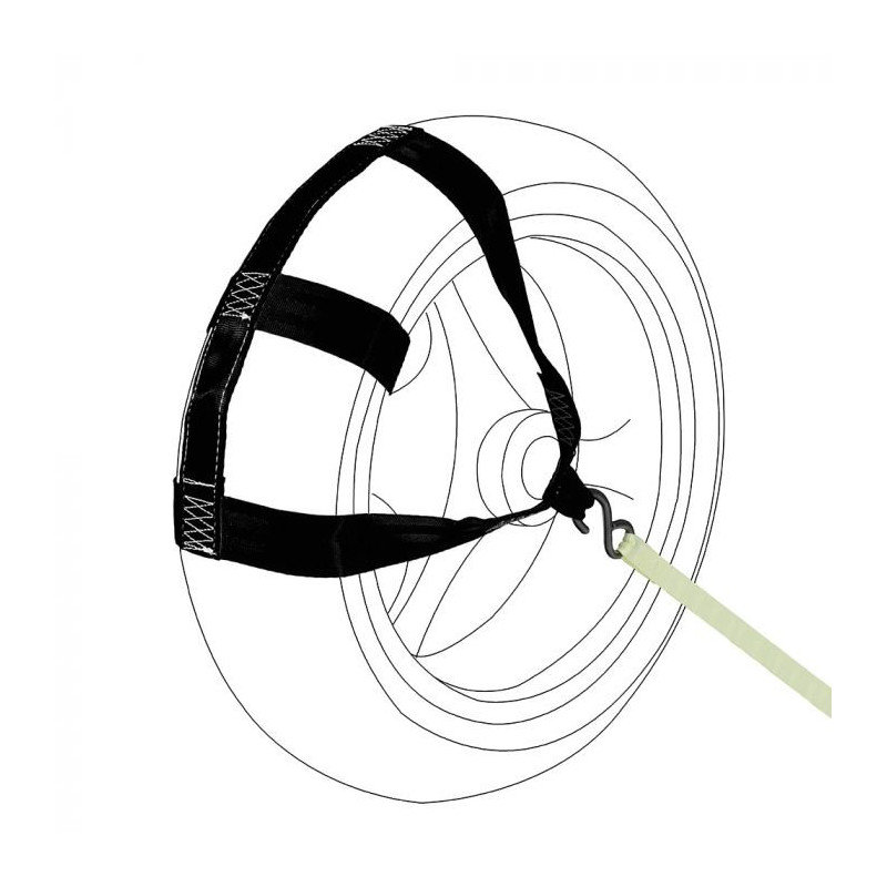Bike-It Wielbrace transport | Zwart