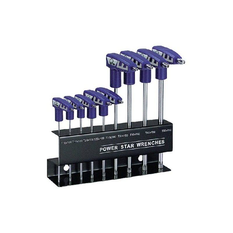 Bike-It Torx Sleutelset met houder 9-delig
