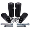 Biketek Crash Pads STP Kit | Zwart