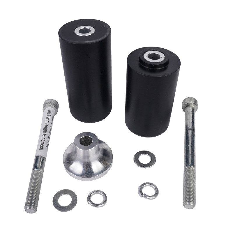 Biketek Crash Pads STP Kit | Zwart | Kawasaki ZX-6R Ninja
