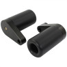 Biketek Crash Pads STP Kit | Zwart | Kawasaki ZRX1100