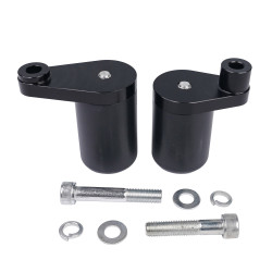 Biketek Crash Pads STP Kit | Zwart | Yamaha YZF R6