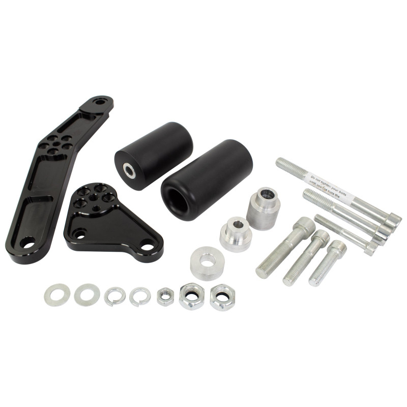 Biketek Crash Pads STP Kit | Zwart | Triumph Tiger 1050