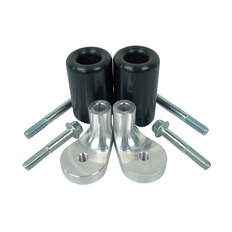 Biketek Crash Pads STP Kit | Zwart | Triumph Daytona 675