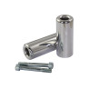 Biketek Crash Pads Kit | Aluminium