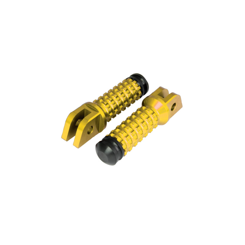 Biketek Voetsteunen + Slider Voorzijde HD11F | Goud | Honda CB/CBR/VTR