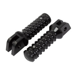 Biketek Voetsteunen + Slider Voorzijde YA11F | Zwart | Yamaha FZ/YZF